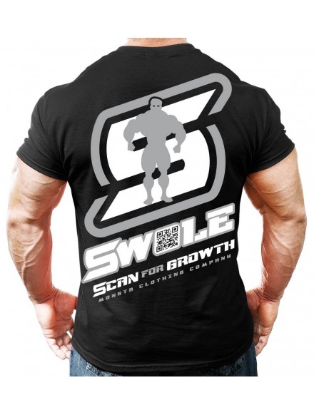 T-shirt SWOLE M081Black MONSTA