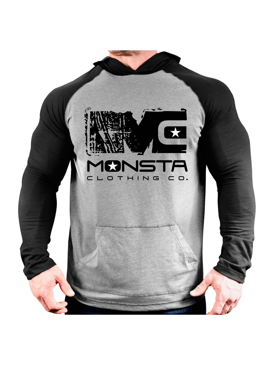 Koszulka MC-MONSTA M107 GREY MONSTA