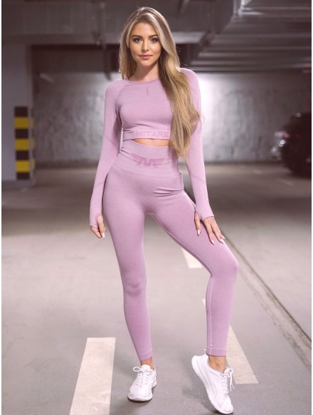Crop top bezszwowy PUSH UP... 2