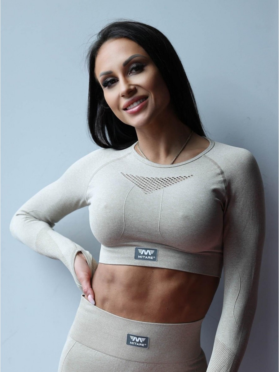 Crop top HYPNOTIZE K129 capuchino MITARE