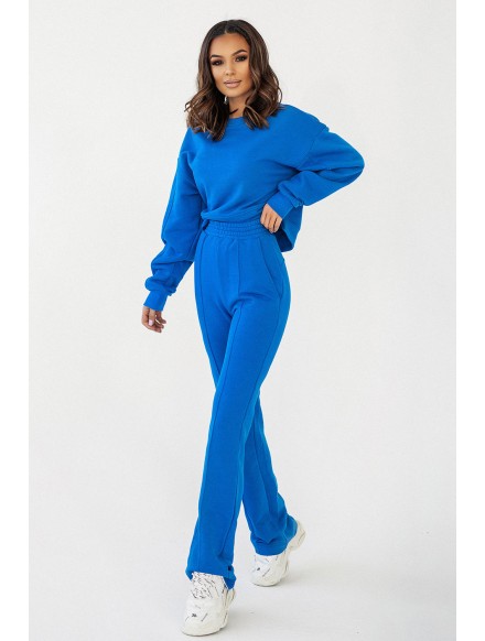 Niebieska krótka bluza lamia 2